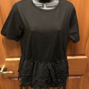 Black Lace Top